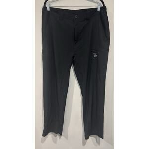 Gillz Black Tournament Pants Lightweight Cargo Performance Fishing Men's Size XL